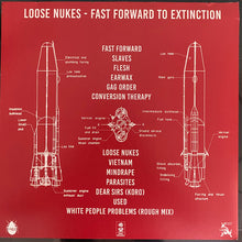 Load image into Gallery viewer, Loose Nukes "Demo 2017: Fast Forward To Extinction" (BLACK VINYL) - Kibou, Cimex and Kangaroo Records (2022)