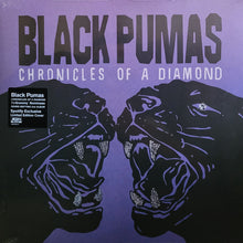 Load image into Gallery viewer, Black Pumas "Chronicles Of A Diamond Black Pumas" (Red, Blue & White vinyl) LP - ATO Records (2023)