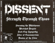 Load image into Gallery viewer, Dissent "Strength Through Chaos" CD - Muerte Negra Discos (2009)