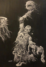 Load image into Gallery viewer, Dream Shake "Zombie Hakeem Hoodie" 3XL - Design by Sawblade