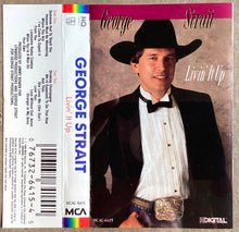 Load image into Gallery viewer, George Strait "Livin' It Up" CASSETTE (USED) - MCA Records (1990)