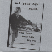 Load image into Gallery viewer, VARIOUS ARTISTS "Act Your Age Compilation" EP (RED VINYL) - Act Your Age Records
