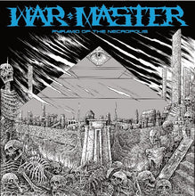 Load image into Gallery viewer, War Master "Pyramid Of The Necropolis" (Green/Blue vinyl) LP - Torture Garden Picture Company (2011)