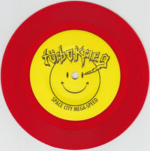 Load image into Gallery viewer, Türbokrieg / Gride "Opioid Oscillation Overthruster Oratorio" 6" EP (Red Translucent) - Torture Garden Picture Company (2013)