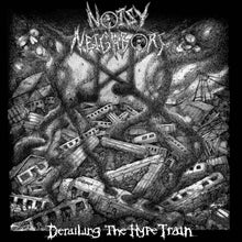 Load image into Gallery viewer, Noisy Neighbors "Derailing The Hype Train" LP (Swamp Green marble vinyl) - Self-released (2023)