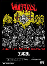 Load image into Gallery viewer, Wülfskol "Satanik Death Militia" CD - Goat Throne (2021)
