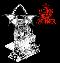 Load image into Gallery viewer, Satanik Heavy Drinker "Satanik Heavy Drinker" LP - Psycho Wolf Records (2025)
