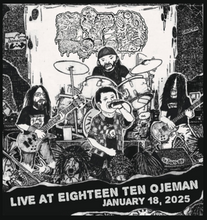 Load image into Gallery viewer, E.T.D. "Live at Eighteen Ten Ojeman" CASSETTE - Mutant Sounds Records (2026)
