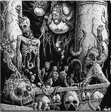 Load image into Gallery viewer, Terror Corpse "Ash Eclipses Flesh" LP - Dark Descent Records (2025)
