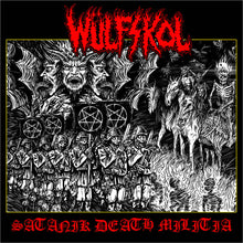 Load image into Gallery viewer, Wülfskol "Satanik Death Militia" CD - Goat Throne (2021)
