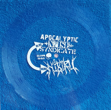 Load image into Gallery viewer, N.I.B.I.R.U. / Apocalyptic Noise Syndicate  &quot;Grind or Die&quot; FLEXI EP (Blue) - Torture Garden Picture Company (2018)
