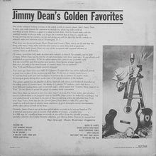 Load image into Gallery viewer, Jimmy Dean &quot;Jimmy Dean&#39;s Golden Favorites&quot; LP (USED) - Hilltop Records (1964)

