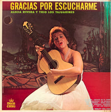 Load image into Gallery viewer, Alecia Rivera Y Trio Los Tajuarines &quot;Gracias Por Escucharte&quot; LP (USED) - Discos Corona
