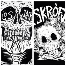 Load image into Gallery viewer, Los Jacks / Eskrofula ‎&quot;Exiliados&quot; SPLIT CASSETTE - TVP Records (2016)
